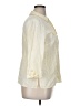 JM Collection Yellow 3/4 Sleeve Button-Down Shirt Size 16 - photo 4