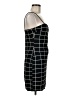 Shein Plaid Black Cocktail Dress Size M - photo 4