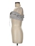 Fashion Nova 100% Polyester Silver Sleeveless Top Size M - photo 5