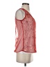 BKE 100% Polyester Red Sleeveless Blouse Size S - photo 4