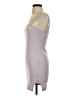 Shein Solid Gray Cocktail Dress Size S - photo 5