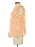 Assorted Brands 100% Polyester Orange Faux Fur Vest Size S - photo 5