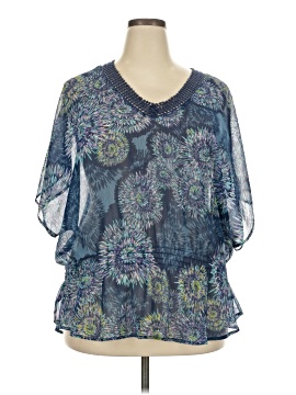 A.N.A. A New Approach 3/4 Sleeve Blouse