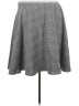 Moon Houndstooth Gray Casual Skirt Size 4X - photo 2
