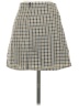 Hyfve Checkered-gingham Tan Casual Skirt Size S - photo 2