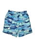 Hanna Andersson 100% Recycled Polyester Blue Board Shorts Size 8 - photo 1