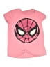 Marvel 100% Cotton Pink Short Sleeve Top Size 7 - 8 - photo 1