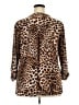 Cocomo Animal Print Brown 3/4 Sleeve Blouse Size 2X - photo 2