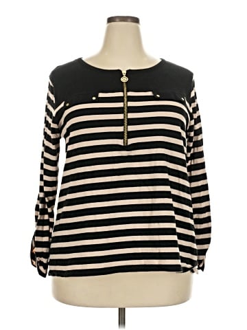 Anne Klein Sport Long Sleeve Top (view 1)