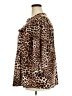 Cocomo Animal Print Brown 3/4 Sleeve Blouse Size 2X - photo 5