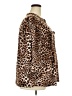 Cocomo Animal Print Brown 3/4 Sleeve Blouse Size 2X - photo 4