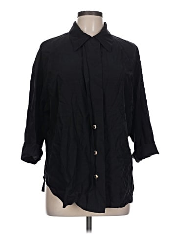 Assorted Brands 3/4 Sleeve Button-Down Shirt (view 1)