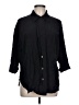 Assorted Brands Black 3/4 Sleeve Button-Down Shirt Size 10 - photo 1