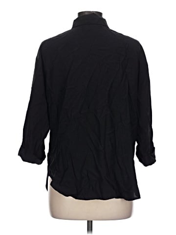 Assorted Brands 3/4 Sleeve Button-Down Shirt (view 2)