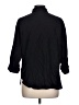 Assorted Brands Black 3/4 Sleeve Button-Down Shirt Size 10 - photo 2