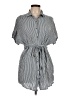 Forever 21 Gray Short Sleeve Blouse Size L - photo 1