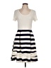 Maru Stripes Ivory Casual Dress Size L - photo 1