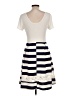 Maru Stripes Ivory Casual Dress Size L - photo 2