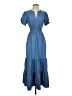 Max Studio 100% Polyester Blue Casual Dress Size XS - photo 1