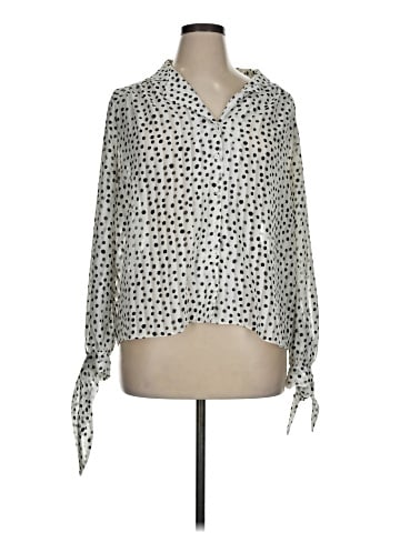 Topshop 3/4 Sleeve Blouse (view 1)