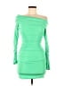 Ser.O.Ya Solid Green Cocktail Dress Size M - photo 1
