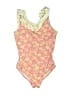 Boden Paisley Yellow One Piece Swimsuit Size 7 - 8 - photo 1
