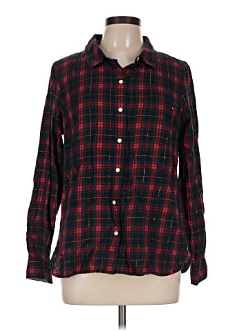Tommy Hilfiger Long Sleeve Button-Down Shirt (view 1)