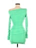 Ser.O.Ya Solid Green Cocktail Dress Size M - photo 2