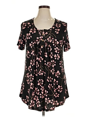 Popyoung Short Sleeve Blouse (view 1)