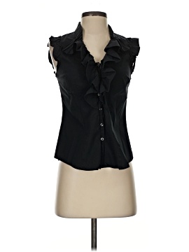 Ann Taylor Loft Sleeveless Button Down Shirt