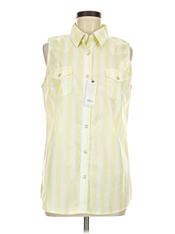 Wrangler Jeans Co Sleeveless Button-Down Shirt (view 1)