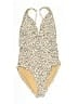 Unbranded Animal Print Ivory One Piece Swimsuit Size S - photo 1