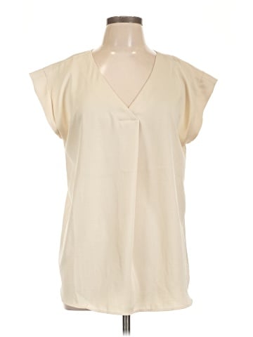 Ann Taylor LOFT Short Sleeve Blouse (view 1)