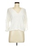 Zara Ivory 3/4 Sleeve Blouse Size M - photo 1