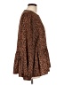 Pomander Place 100% Polyester Brown Long Sleeve Blouse Size L - photo 4