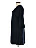 Oleg Cassini Solid Black Casual Dress Size 4 - photo 5