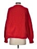 Unbranded 100% Polyester Red Cardigan Size S - photo 2