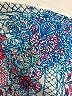 Lilly Pulitzer 100% Silk Blue Blouse Size Sm - Med - photo 3