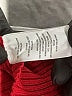 Milly Color Block Red Turtleneck Sweater Size L - photo 9