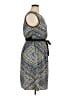 Spruce & Sage 100% Polyester Chevron-herringbone Blue Cocktail Dress Size 14 - photo 4