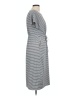 Unbranded Stripes Gray Casual Dress Size L - photo 4