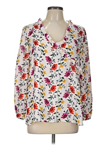 Old Navy 3/4 Sleeve Blouse (view 1)