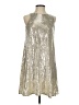 MSK Metallic Silver Cocktail Dress Size S - photo 1