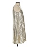MSK Metallic Silver Cocktail Dress Size S - photo 4