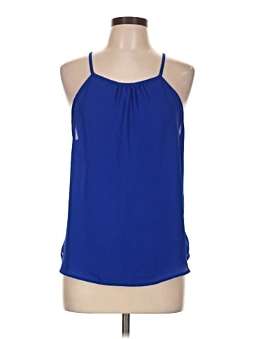 Chocolate Sleeveless Blouse (view 1)