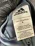 Adidas 100% Polyester Gray Track Jacket Size 6 - photo 3