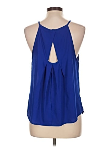 Chocolate Sleeveless Blouse (view 2)