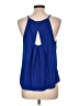 Chocolate Blue Sleeveless Blouse Size L - photo 2