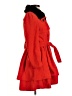 Assorted Brands Red Trenchcoat Size M - photo 4