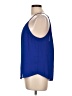 Chocolate Blue Sleeveless Blouse Size L - photo 5
